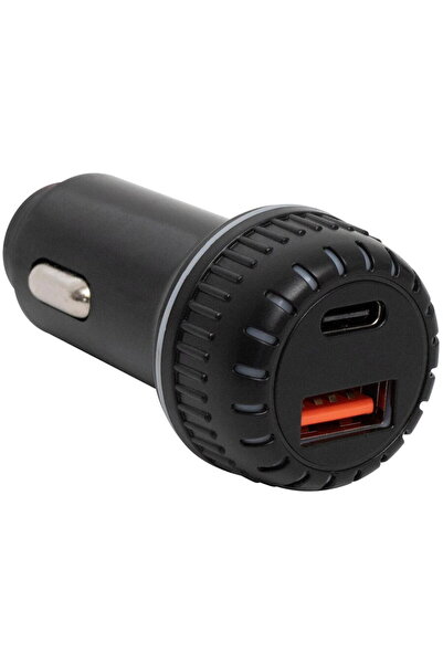 Somogyi USB-A + USB-C 5V/3.4A 17W Negru