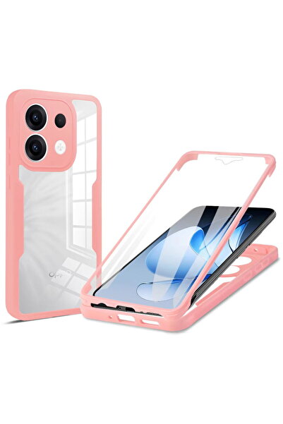 Techsuit Husa pentru Oppo Reno13 + Folie - ColorVerse 360 Series - Pink