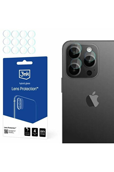 3MK Protectie camera foto Lens Protection / Lens Pro pentru Apple iPhone 15 P...