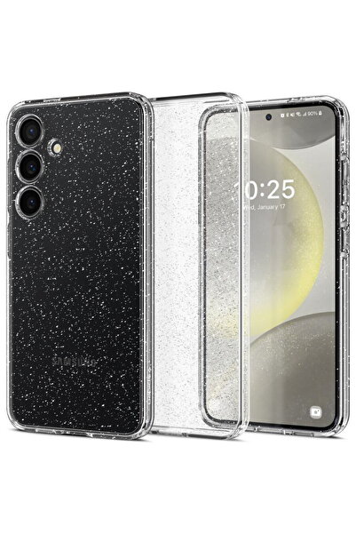 Spigen Huse pentru Samsung Galaxy S24 FE - Liquid Crystal Glitter - Crystal Q...