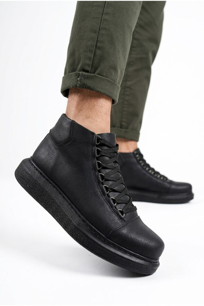 Zerenyus Roma 258 premium quality lace-up men's boot black