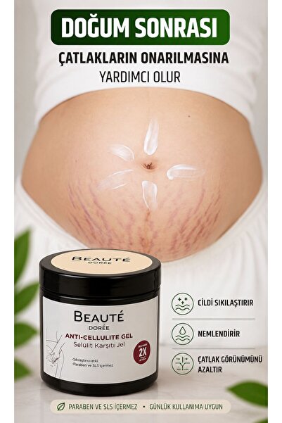 DOREE BEAUTE İnceltici1, Sıkılaştırıcı, Selülit Ve Çatlak Giderici Vücut Şeki...
