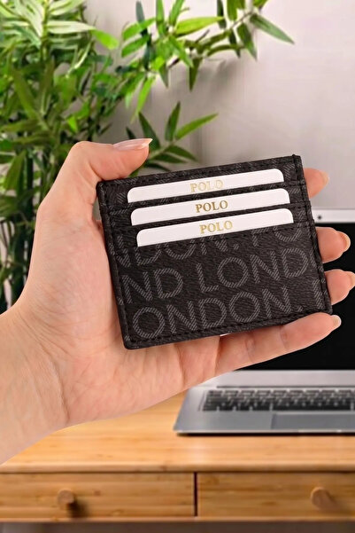 POLOGRAND London Original Unisex Super Slim Thin Model Luxury Soft Leather Ca...