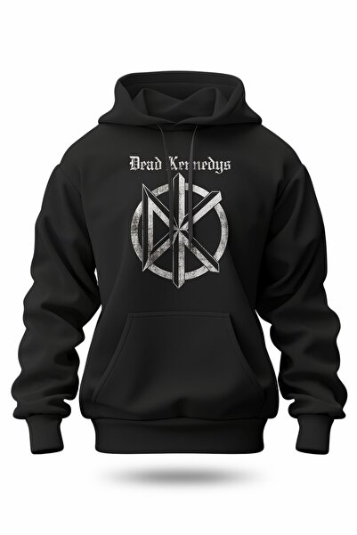 buzagi tasarım ürünleri Dead Kennedys Digital Print Hooded Unisex Sweatshirt