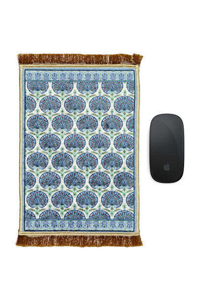 Bursa İpek Mousepad decorativ mic, albastru, covor