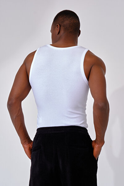 gamaro Men's Halter Neck Slimfit Sportsman Lycra Singlet