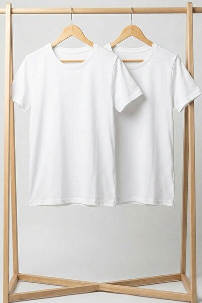 COTENCONCEPT 2 Round Neck Basic T-Shirts