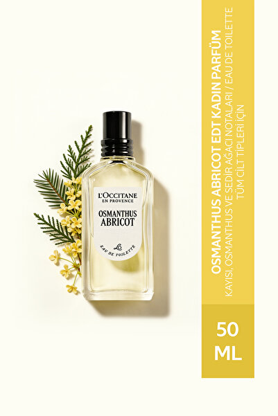 L'Occitane Osmanthus Abricot Parfüm, EDT, Kadın, Kayısı, Osmanthus ve Sedir A...