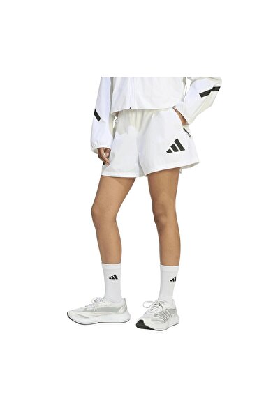 adidas Kg8538-K W Z.N.E. Wv Sh Women's Shorts and Capri White