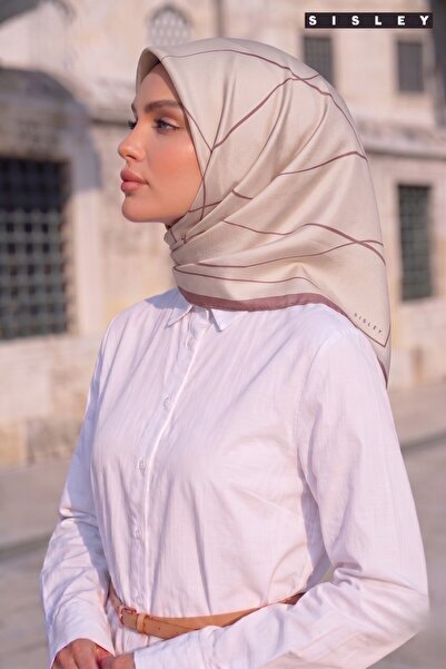 Sisley İPEK SATEN EŞARP-2038-90*90