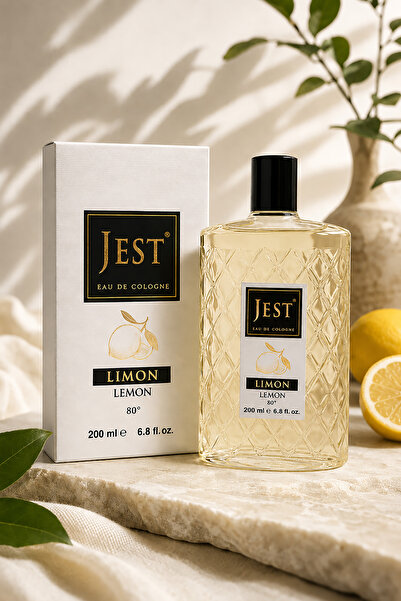 Jest CAM ŞİŞE KOLONYA 200 ML LİMON