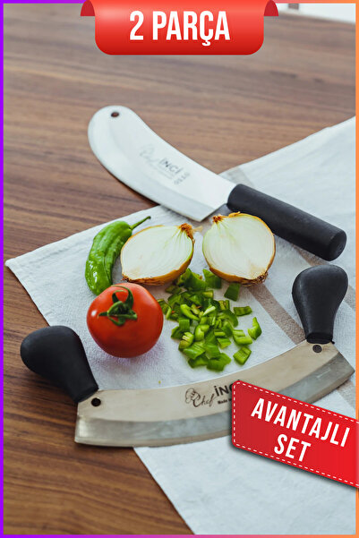 Cavit İnox KEBAP SETİ ZIRH SALATA BIÇAĞI 2 Lİ