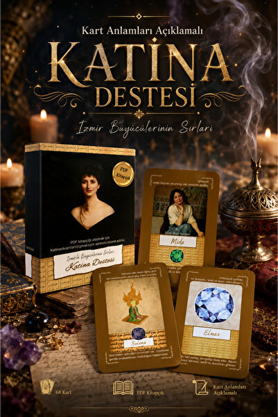 Tarot Serüveni Açıklamalı Katina Destesi İzmir Büyücülerinin Sırları Kart Anl...