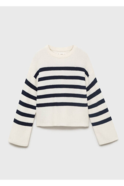 MANGO Kids Gestreifter Strickpullover