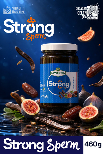 Mesirişifa Strong Sperm İncir - Hurma Özlü Erkeklere Özel Macun 460 G