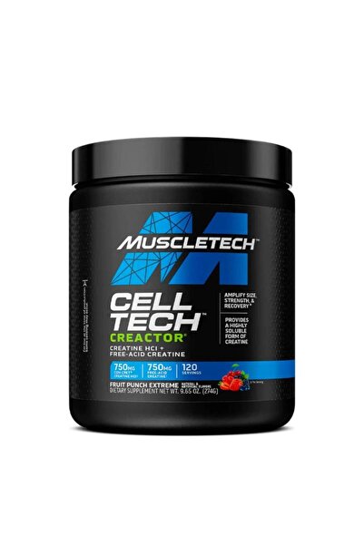 MUSCLETECH MuscleTech Cell-Tech Creactor Creatine HCl لبناء العضلات وتعزيز ال...