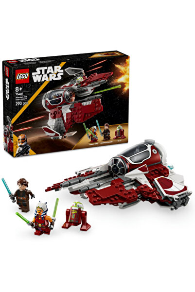 LEGO Star Wars™ Ahsoka’s Jedi Interceptor – 290 piese, 8+ ani