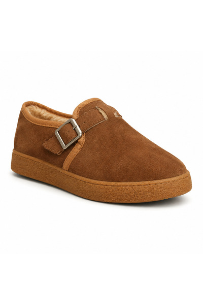 BESKAR Pantofi pentru bărbați cu blană în interior - Pantofi sport confortabi...