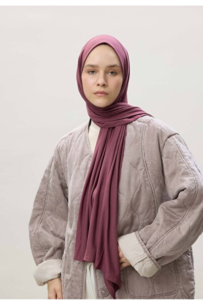 Freshscarfs Penye Şal Mürdüm