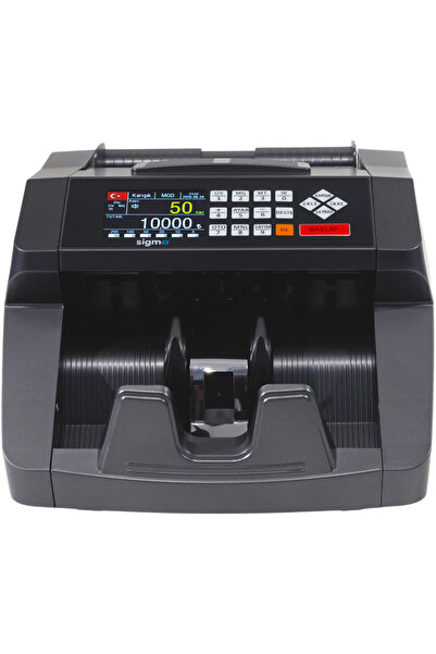 Sigma Ofis Tipi Para Sayma Makinesi Sc7520 Tl Karışık Sayım - Euro ve Usd Ade...