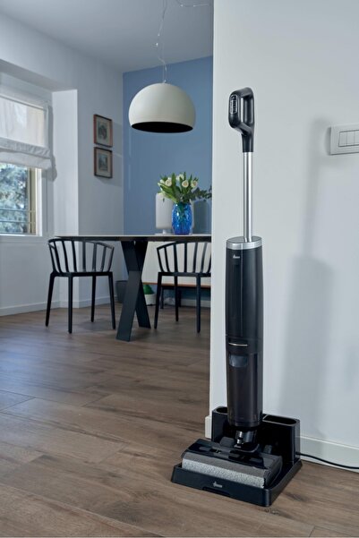 Hoover HW300 011 Kablosuz Dikey Süpürge, Islak&kuru Temizlik, Otomatik Temizleme ve Havalandırma Sistemi