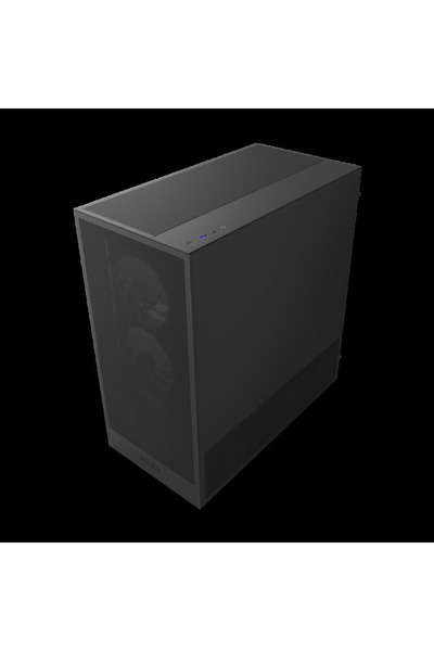 OEMS علبة كمبيوتر للألعاب NZXT H5 Flow RGB 2024 - هيكل متوسط الحجم ATX مدمج - تدفق هواء عالي - مع نظام F360 RGB Core (CV)