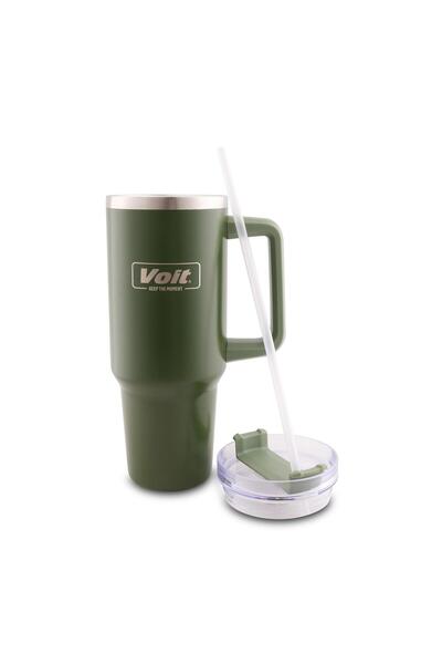 Voit Urban Playoff Thermos Green 1000 ml Double Wall Vacuum Insulated Stainless Steel Thermos