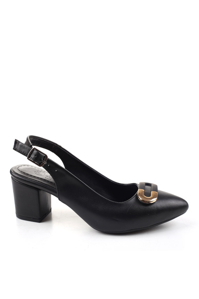 Walkenzo Lp-943 Pantofi cu toc pătrat de 6,5 cm pentru femei