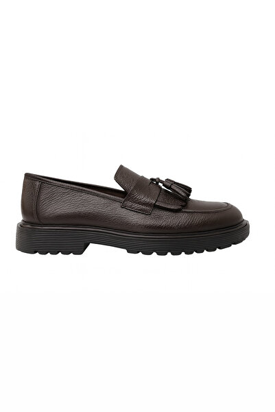 Morven Pantofi din piele maro casual Flotur Eva pentru bărbați