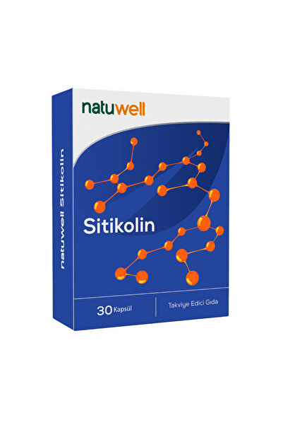 Natuwell Sitikolin 250 Mg Takviye Edici Gıda 30 Kapsül