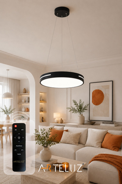ARTELUZ YUVARLAK MODEL MODERN SARKIT AVİZE (50 CM)
