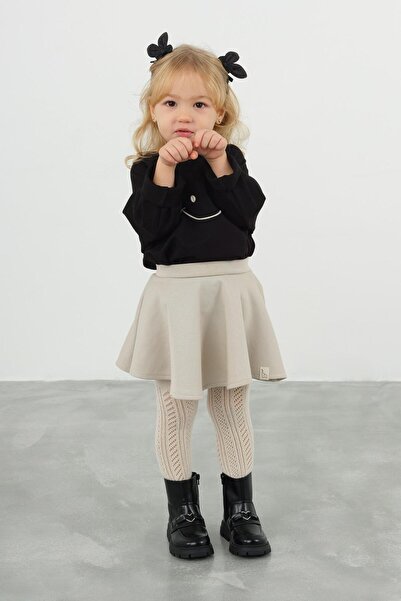 Mioma Kids Flared Skirt Beige