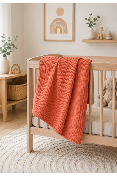 l l louIou baby gifts Lou Lou Baby Muslin Blanket - 100% Organic Cotton 4 Layers