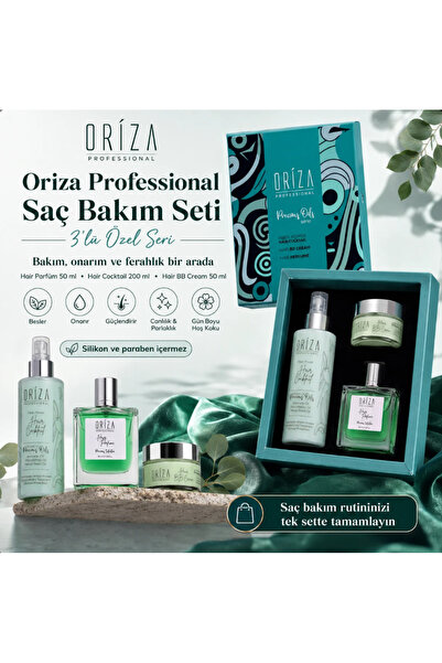 oriza Professional Saç Bakım Seti – 3’lü Özel Seri