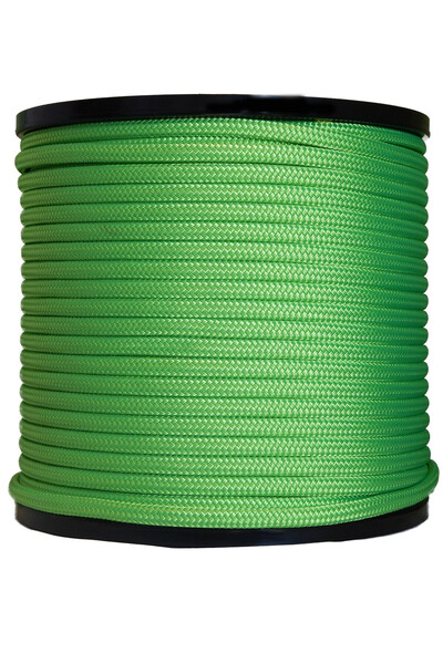 EgeÇelikHalat Neon Yeşil Renkli İskota Halat İp 12 Mm 10 Metre Yelken Mandar ...