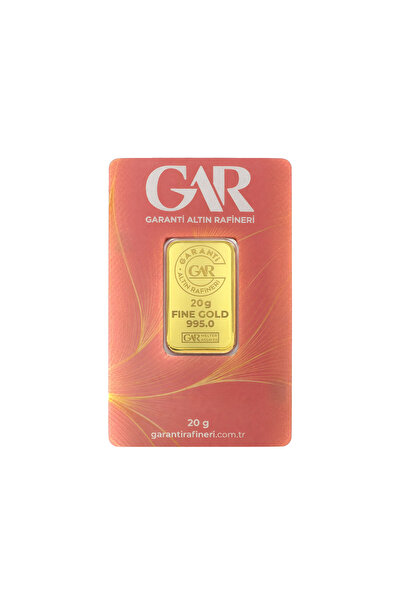 Garanti Altın Rafineri 20 gr 24 Ayar GAR Gram Altın