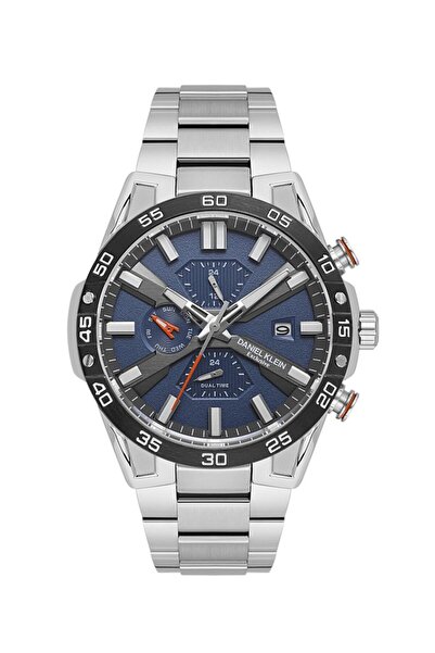 Daniel Klein Dk.1.13974-3 Exclusive Functions Active Steel Plated Metallic Co...