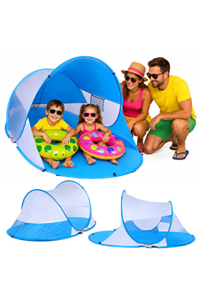 Mardil Cort De Plaja Pop-Up Cu Deschidere Automata Si Filtru UV, Dimensiuni 2...