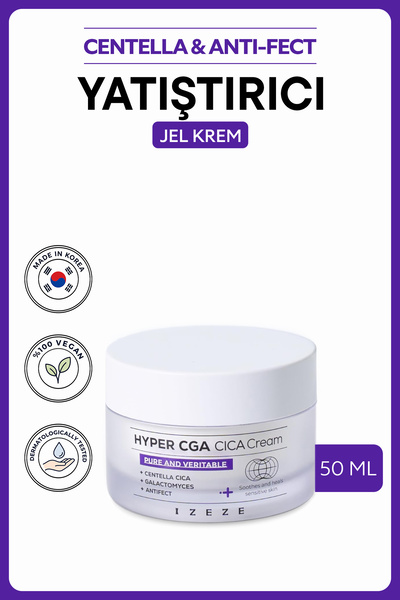 IZEZE Hyper CGA Cica Cream, 50ml | Hassas Ciltler Için Yatıştırıcı & Onarıcı ...