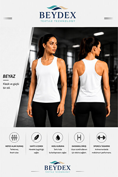 BEYDEX قميص رياضي نسائي ذو رقبة دائرية وأكمام قصيرة ومقاس قياسي