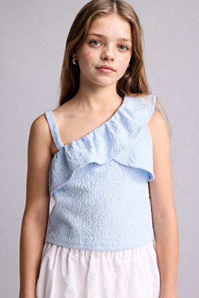 DeFacto Floral T-Shirt Girl Child H7255A826Sm