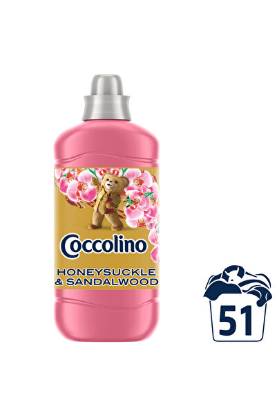 Coccolino Balsam de rufe Honeysuckle, 1275ml, 51 spalari