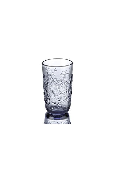 Lucky Art Butterfly 6-Piece Glass Beverage Glass Set Lyso 024