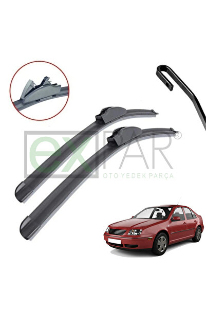 VOLKSWAGEN BORA ÖN CAM SİLECEK SÜPÜRGESİ TAKIMI 1998 - 2002 MAKYAJSIZ KASA