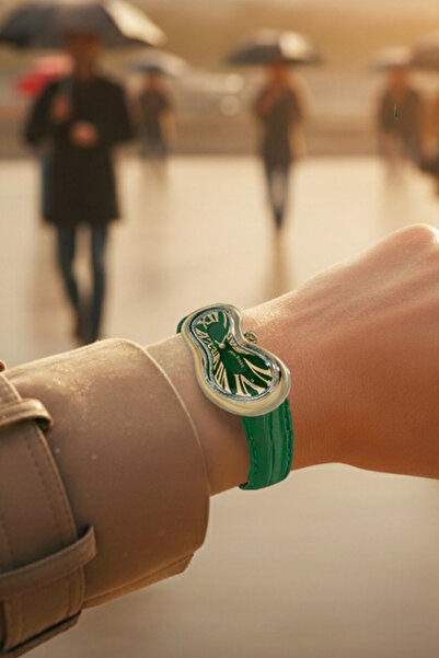 EXAEQUO Ex0002.0005 Classic Melting Stainless Steel 316L Green - Pvd Yellow G...