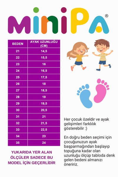 Minipa Girls' Black Ballerinas with Bow and Elastic Detail and Orthopedic Pad Soles
