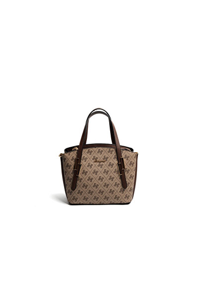 Silver Polo Women / Girls Shoulder Bag 1021-48011 Bag M178 Dark Beige-Matte B...