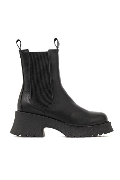 John May Women / Girls Boots Rc-25K-001K-R33602 Black-26