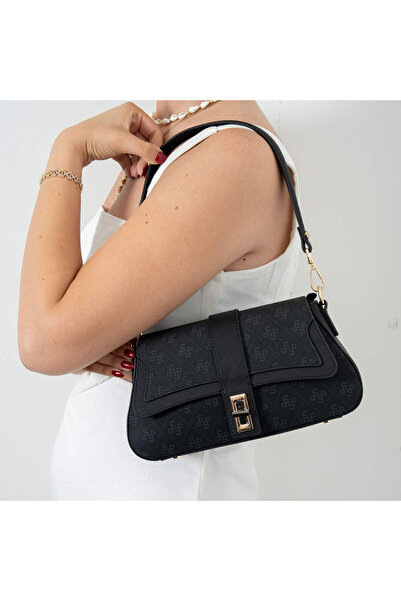 Silver Polo Women / Girls Crossbody Bag 1177-46298 Crossbody Bag M178 Black-M...