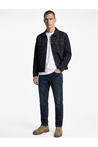 Koton Normal Waist Cotton Slim Fit Jean Trousers - Brad Jean